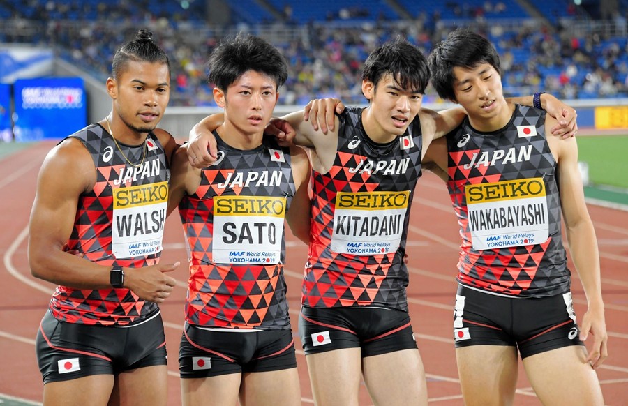 陸上 世界リレー 男子1600ｍリレー 日本4位 本当に良く頑張ったと思う